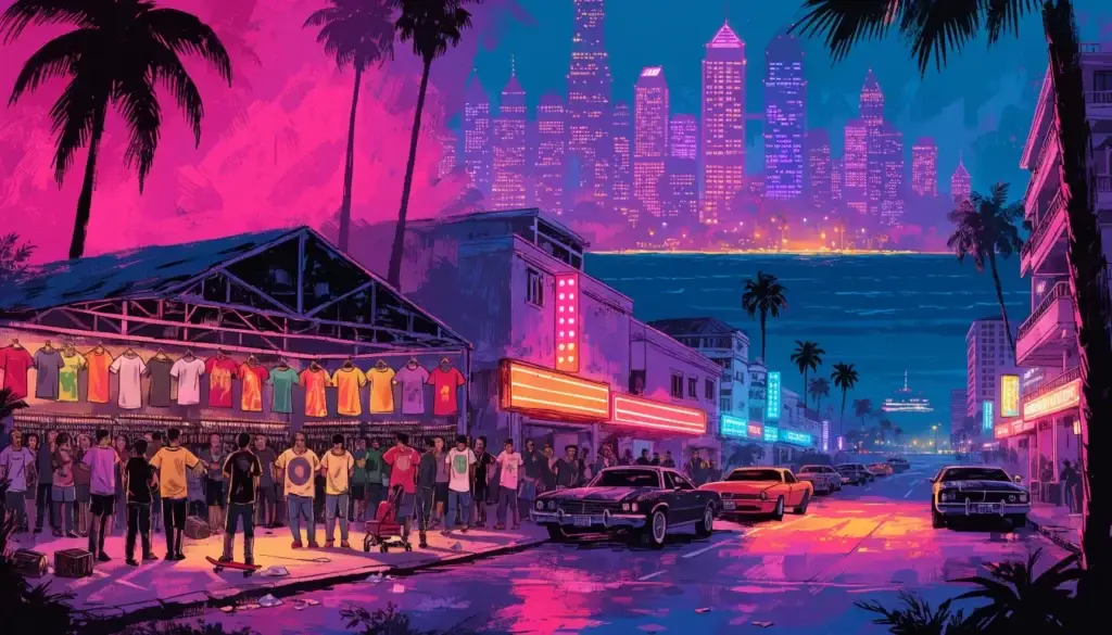 Футболки GTA 6 с Tokyo Game Show уже продают на eBay за 220 долларов — иллюстрация