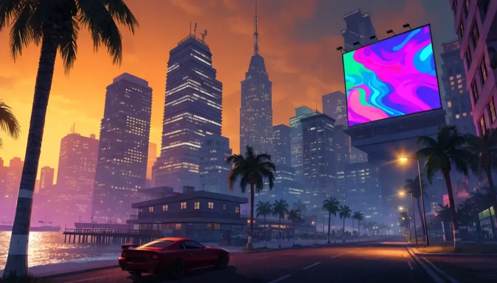 Билборды GTA 6 появились в США: Rockstar и Spotify объединились — иллюстрация