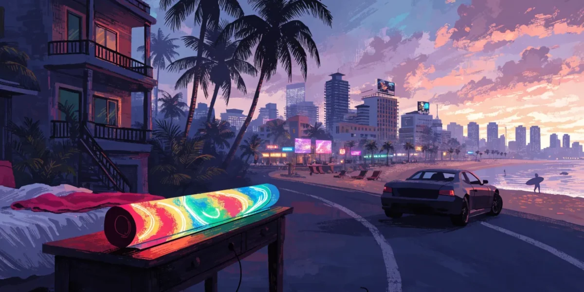 Фанат GTA 6 написал в Rockstar и получил официальный постер