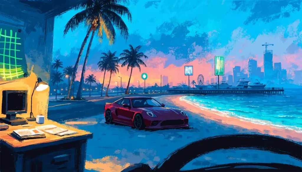 Фанат GTA 6 написал в Rockstar и получил официальный постер — иллюстрация