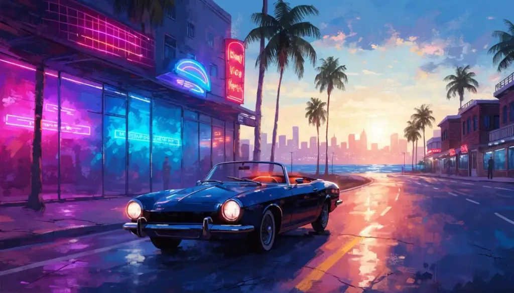 GTA 6: показали шесть радиостанций и добавили радио вне машины — иллюстрация