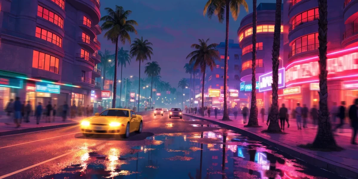 Rockstar показала новые скриншоты GTA 6 с Вайс-Сити