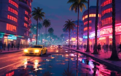 Rockstar показала новые скриншоты GTA 6 с Вайс-Сити