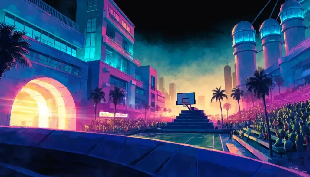Miami Heat на один вечер станут Vice City ради GTA 6 — иллюстрация