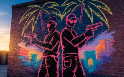 В Нью-Йорке рисуют официальный мурал GTA 6 с Джейсоном и Лусией